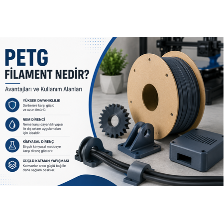 PETG Filament Nedir? Avantajları ve Kullanım Alanları