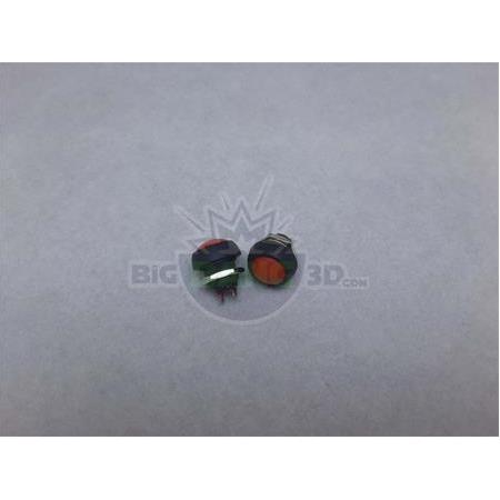 2 Bacaklı Yuvarlak DC-184 Push Buton