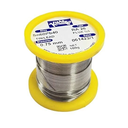 Kurtel Lehim Teli 1.2mm 5 Kanallı 60/40 100Gr