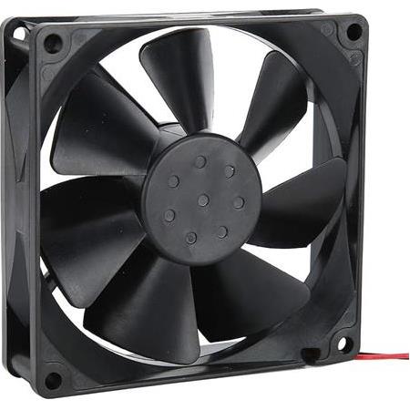 Kare Fan 9cm (90X90X25mm) 12 Volt (2 kablolu)