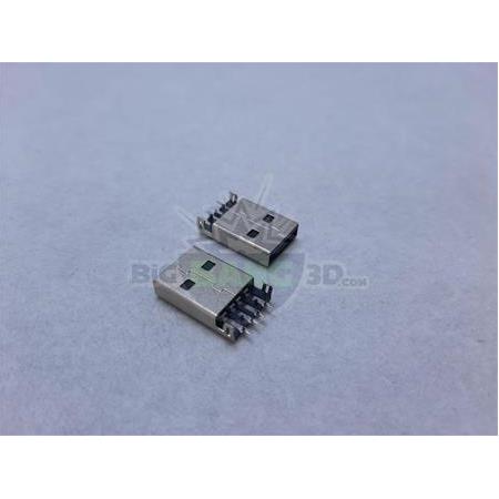 USB A Tipi Erkek Konnektör (Yatık)