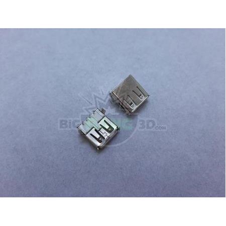 USB A Tipi Şase Konnektör (Yengeç Bacak - Yatık)