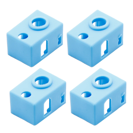 E3D V6 Alüminyum  Silikon Kılıfı (Pt100 3mm Termistör Uyumlu)