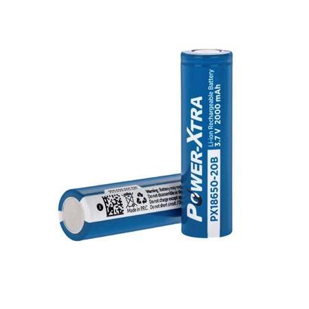 3.7V Li-ion 2000 Mah Şarjlı Pil 18650 Power-Xtra