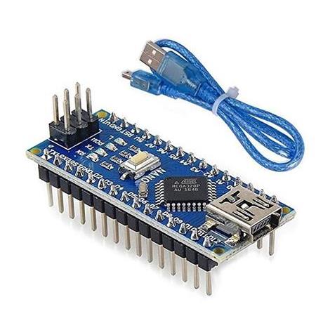 Arduino Nano CH340 Chip + USB Kablo