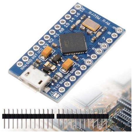 Arduino 5V 16MHz Micro Atmega32u4 + Micro USB Kablo