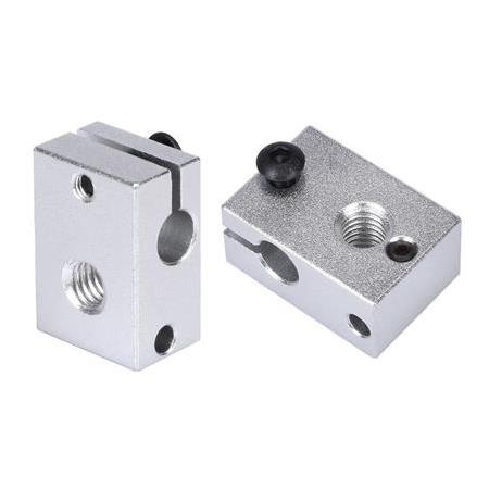 E3d V6 Alüminyum Isı Bloğu 23x16x12mm 3mm Termistör ile Uyumlu