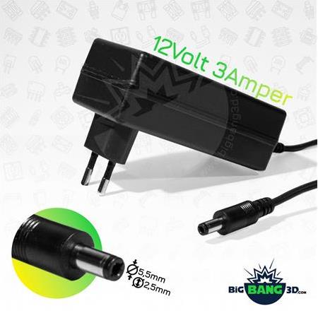 12v 3A Priz Tipi Adaptör