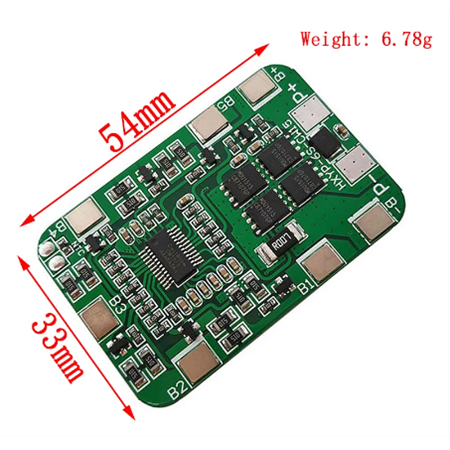 6S 12A BMS 18650 Lityum Pil Şarj Koruma Devresi