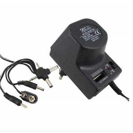 KADEMELİ ADAPTÖR- 1.5-12V AYARLI ADAPTÖR-GEMA AYARLI ADAPTÖR